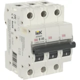IEK ARMAT Автоматический выключатель M10N 3P B 40А