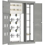IEK Щит этажный ЩЭ-3206 УХЛ3 с отделением для слаботочных устройств 2 квартиры отходящие на каждую квартиру УЗО 2Р 1х50А 30мА выключатели автомати