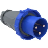 IEK Вилка переносная ССИ-033 63А-6ч/200-250В 2P+PE IP67 MAGNUM